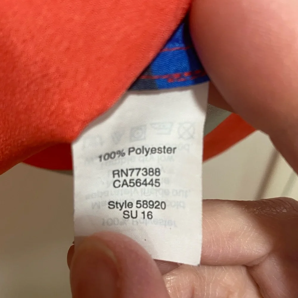 J. Crew Racerback Business Adjustable Tank‎ size 10, Multicolored